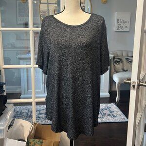 Old Navy LUX Dark Heather Gray T-shirt XL